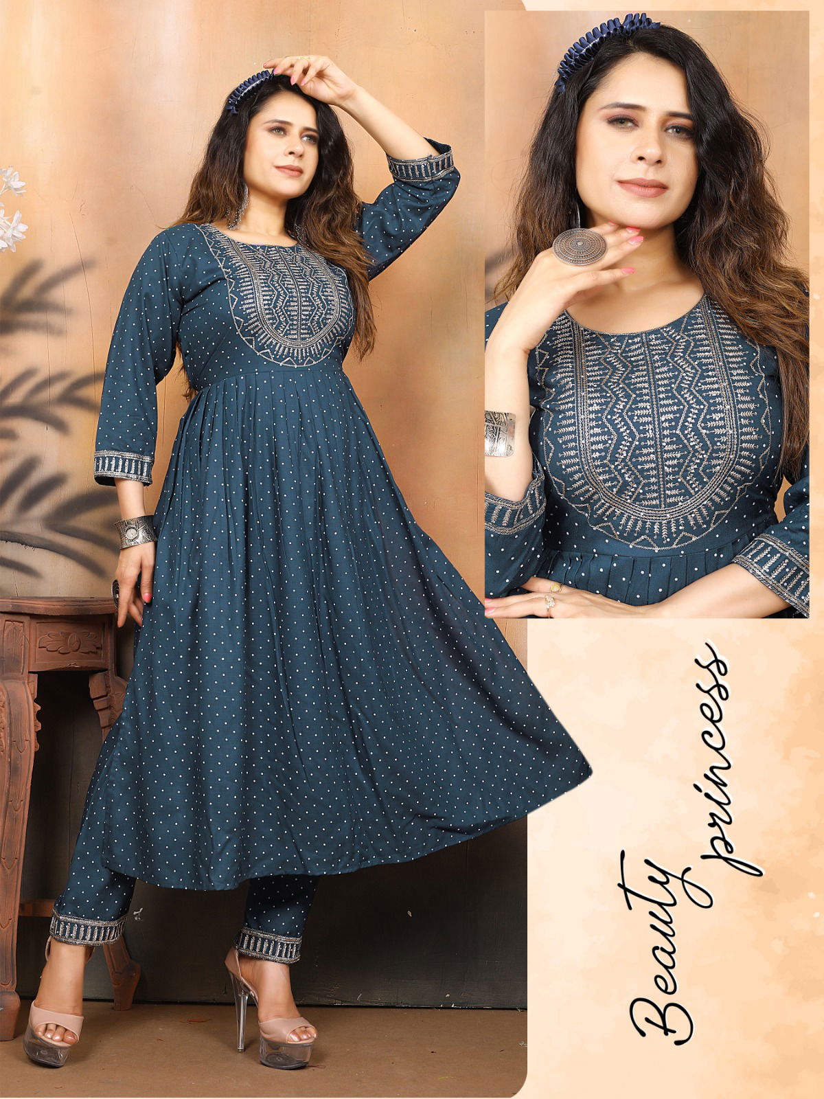 Fashion Begins Janwi Printed Kurti With Bottom Catalog
